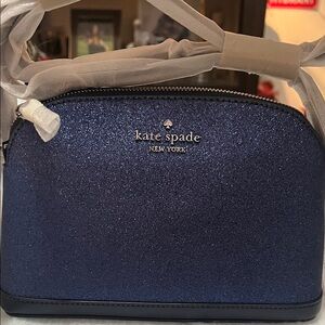 kate spade Navy Glitter Crossbody Bag